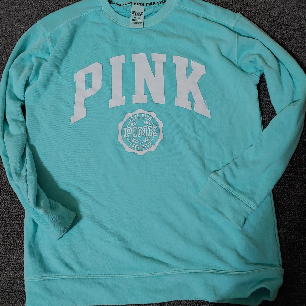 VS pink sweatshirt